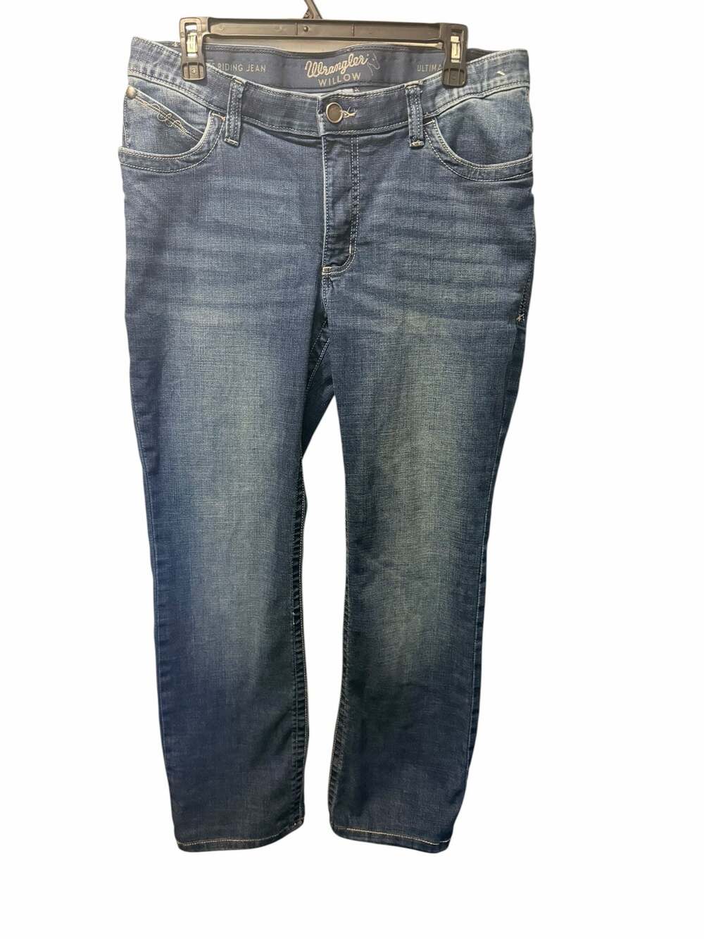 Wrangler Willow Riding Jean Women's Blue Denim Jeans Size 13x34